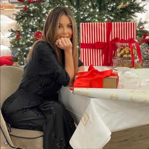 Zara sequined embroidered pants - Picture 7 of 8